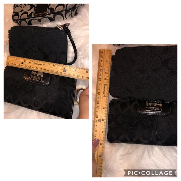 Authentic Coach wristlet, Wallet and clutch. - Picture 7 of 8